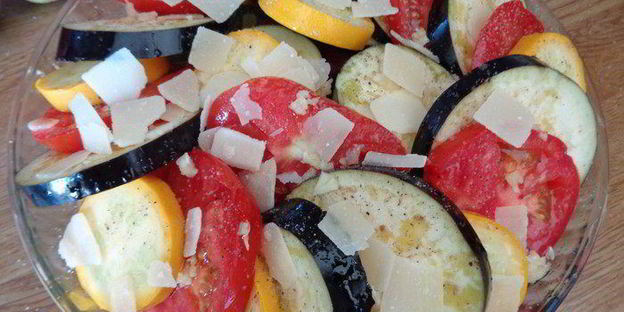 рататуй из запеченных овощей