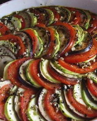 Рататуй классический в духовке