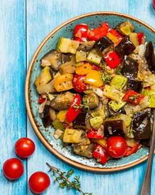 Рататуй с баклажанами