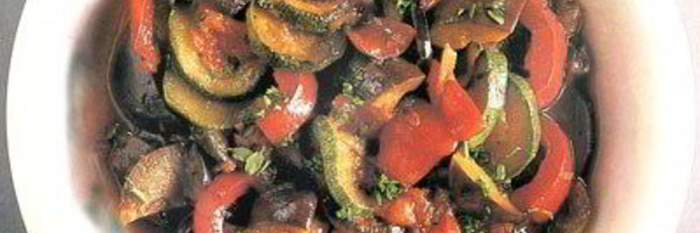 Рататуй с чесноком