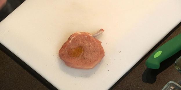 рататуй с фенхелем и свиной корейкой