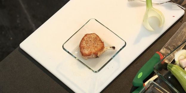 рататуй с фенхелем и свиной корейкой