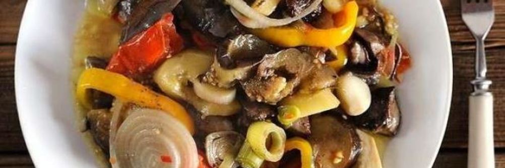 Рататуй с грибами