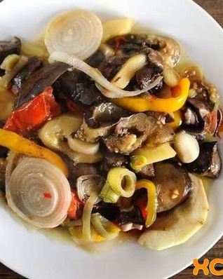 Рататуй с грибами