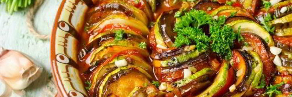 Рататуй с моцареллой