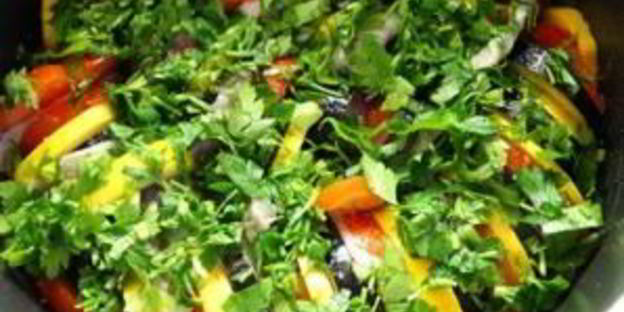 рататуй с мясом в мультиварке