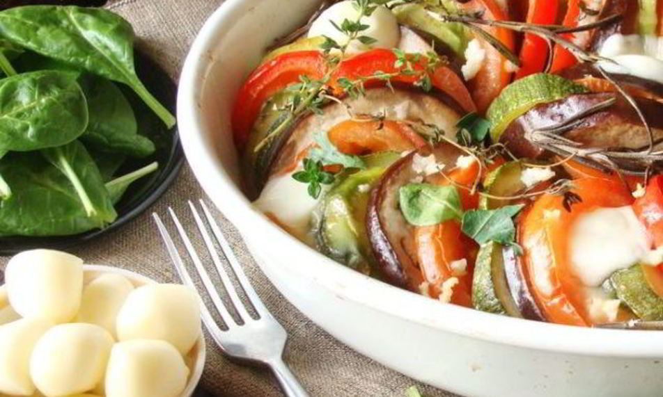 Рецепт рататуя с сыром