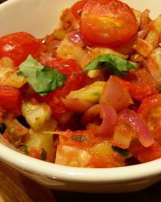 Рататуй с вялеными томатами