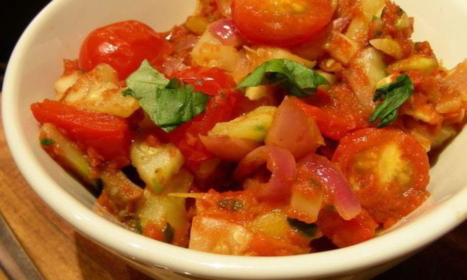 Рецепт рататуя с вялеными томатами