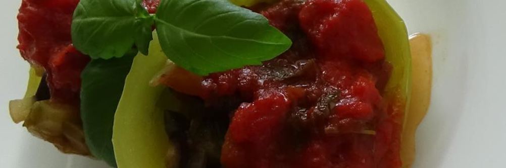 Рататуй в перцах