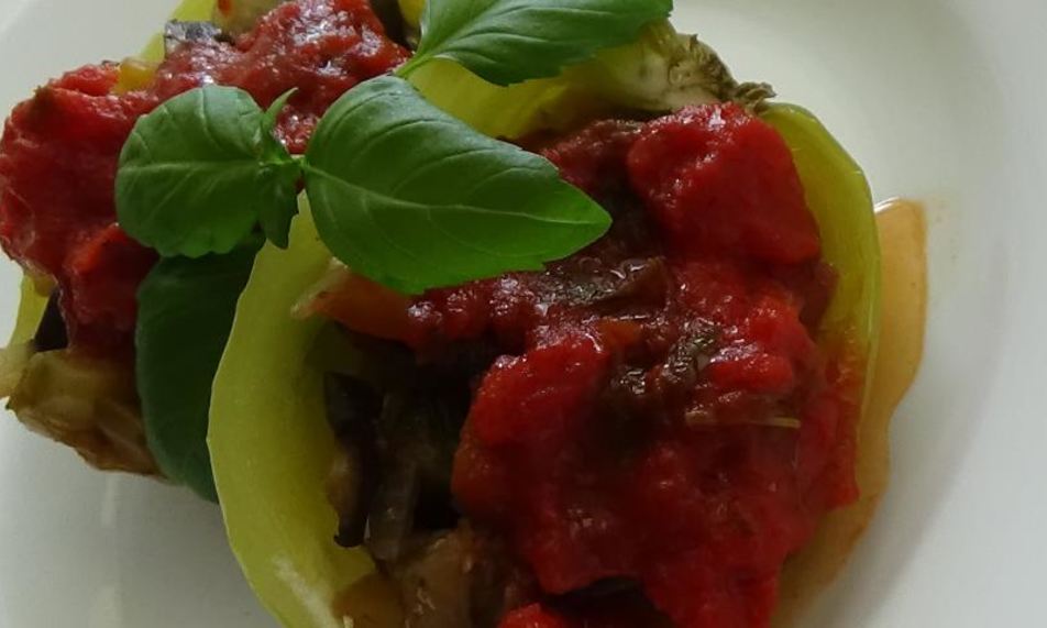 Рецепт рататуя в перцах