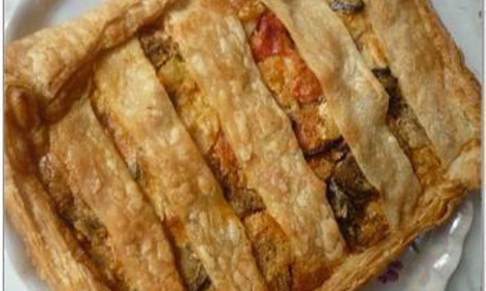 Рецепт рататуя в тесте