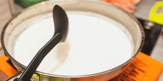 яркий рататуй с семгой