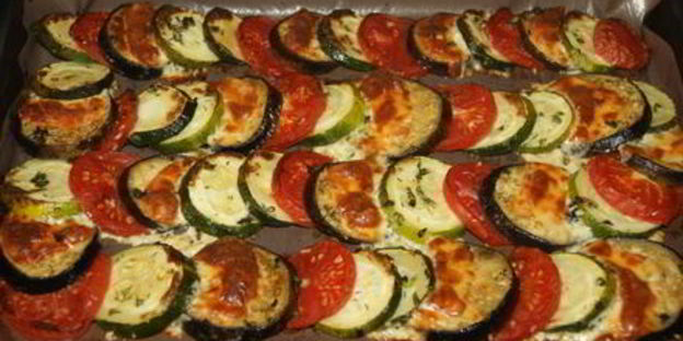 экспресс рататуй из запеченных овощей