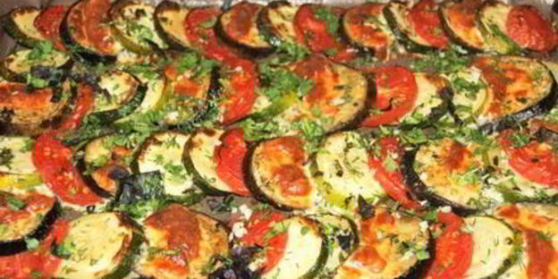 экспресс рататуй из запеченных овощей