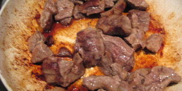 запеченные овощи рататуй с острой телятиной