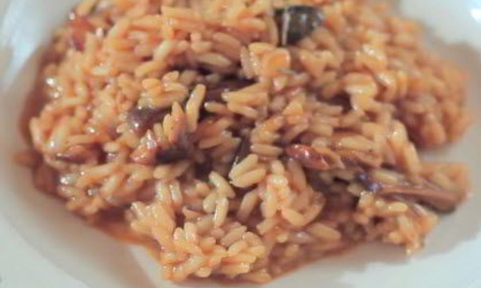 Рецепт итальянского ризотто с сухими грибами