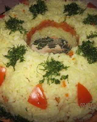 Ризотто фаршированный