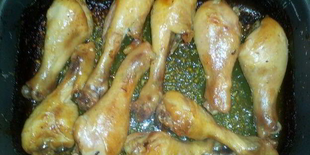 ризотто и золотая курочка