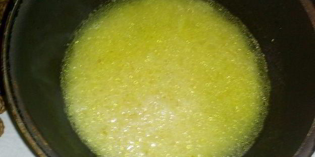 ризотто и золотая курочка