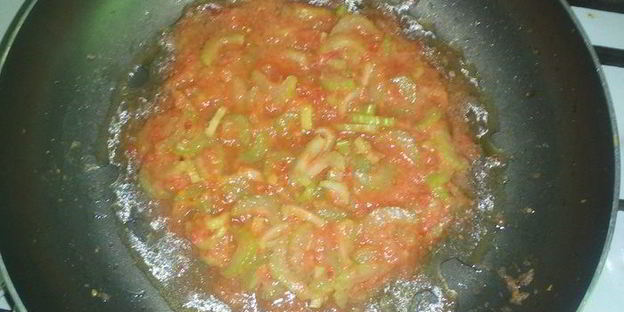 ризотто и золотая курочка