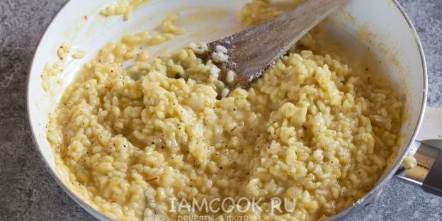 ризотто миланезе по-милански
