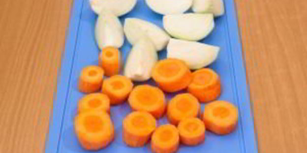 ризотто с беконом и болгарским перцем