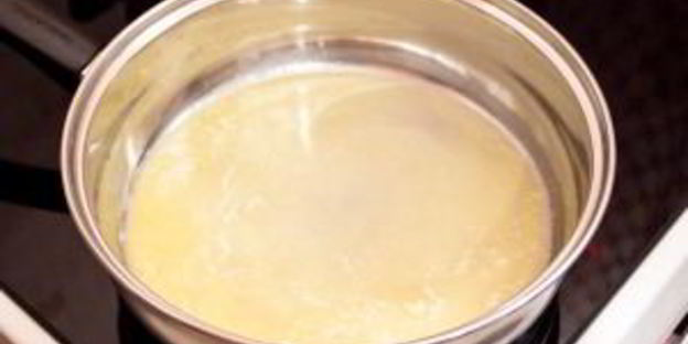 ризотто с беконом и болгарским перцем