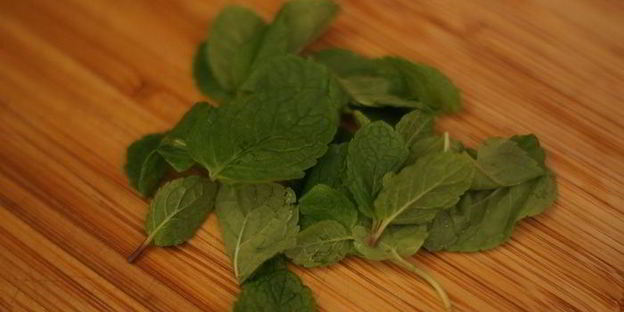 ризотто с фенхелем, цукини и мятой