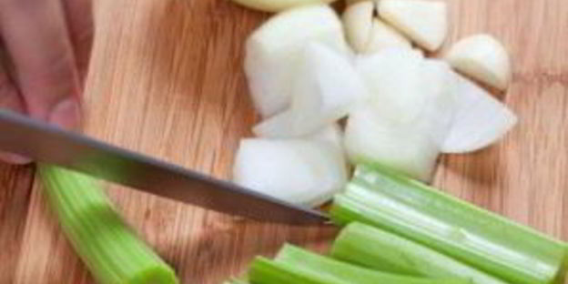 ризотто с горгонзолой и грушей