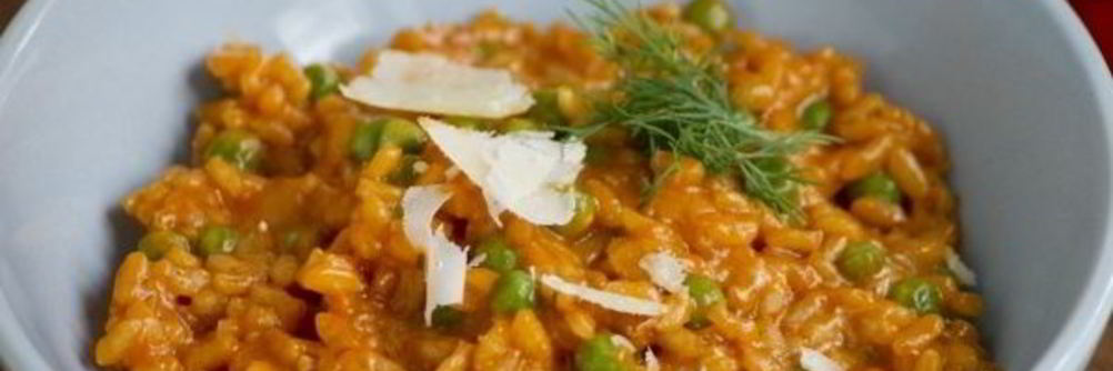 Ризотто с горошком