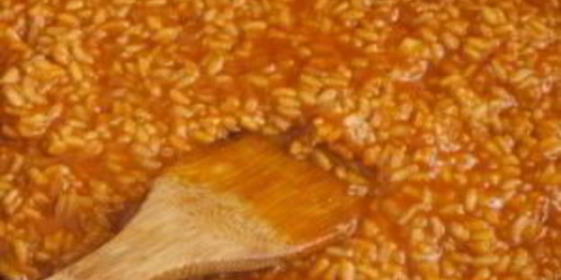 ризотто с горошком