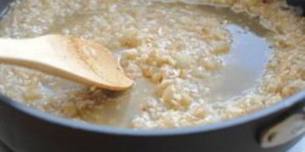 ризотто с кабачками и помидорами