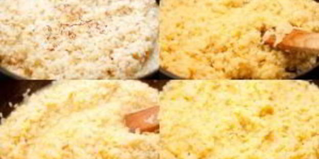 ризотто с коктейлем из морепродуктов