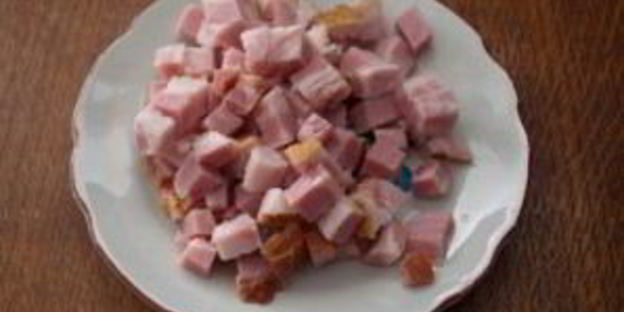 ризотто с копченой грудинкой