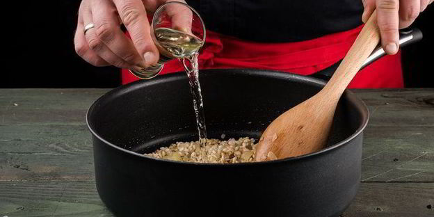 ризотто с креветками