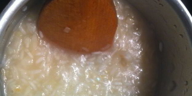 ризотто с кроликом