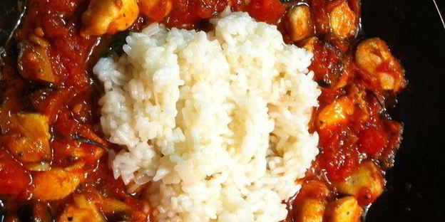 ризотто с кроликом