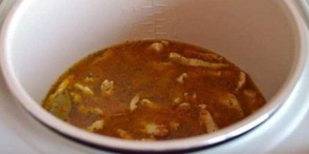 ризотто с курицей в мультиварке