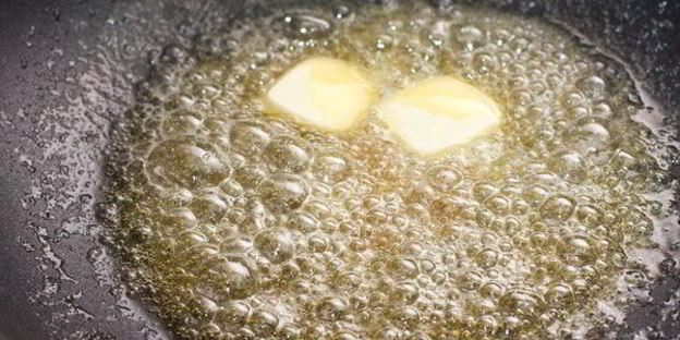 ризотто с морскими гребешками и шампанским