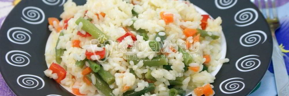 Ризотто с овощами