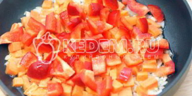 ризотто с овощами