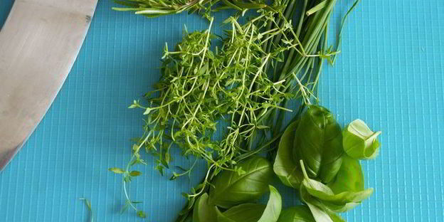 ризотто с пряными травами