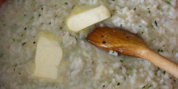 ризотто с пряными травами