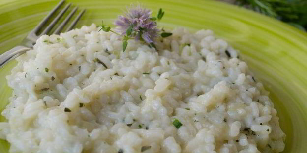 ризотто с пряными травами