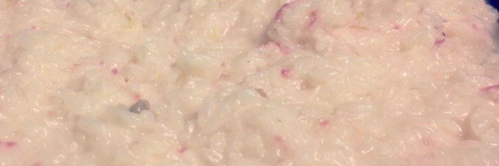 Ризотто с редиской