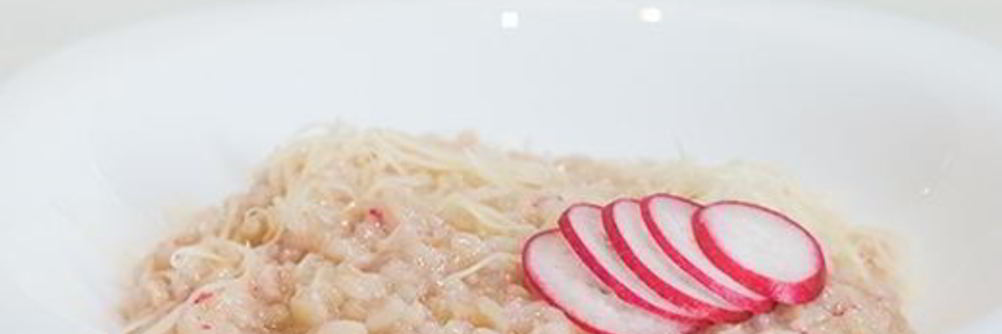 Ризотто с редисом