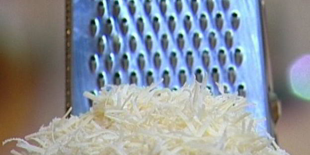 ризотто с сельдереем, ветчиной и пармезаном