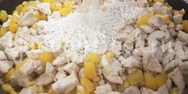 ризотто с шафраном