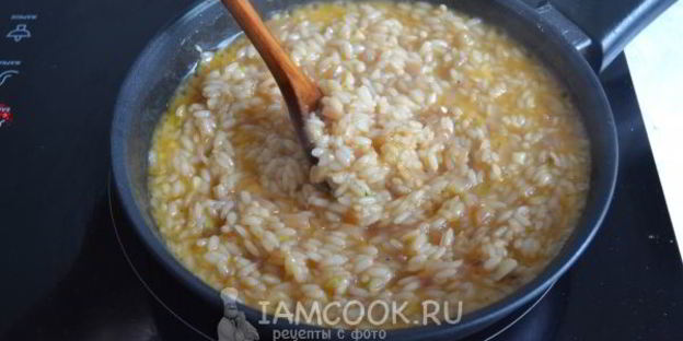 ризотто с шампиньонами